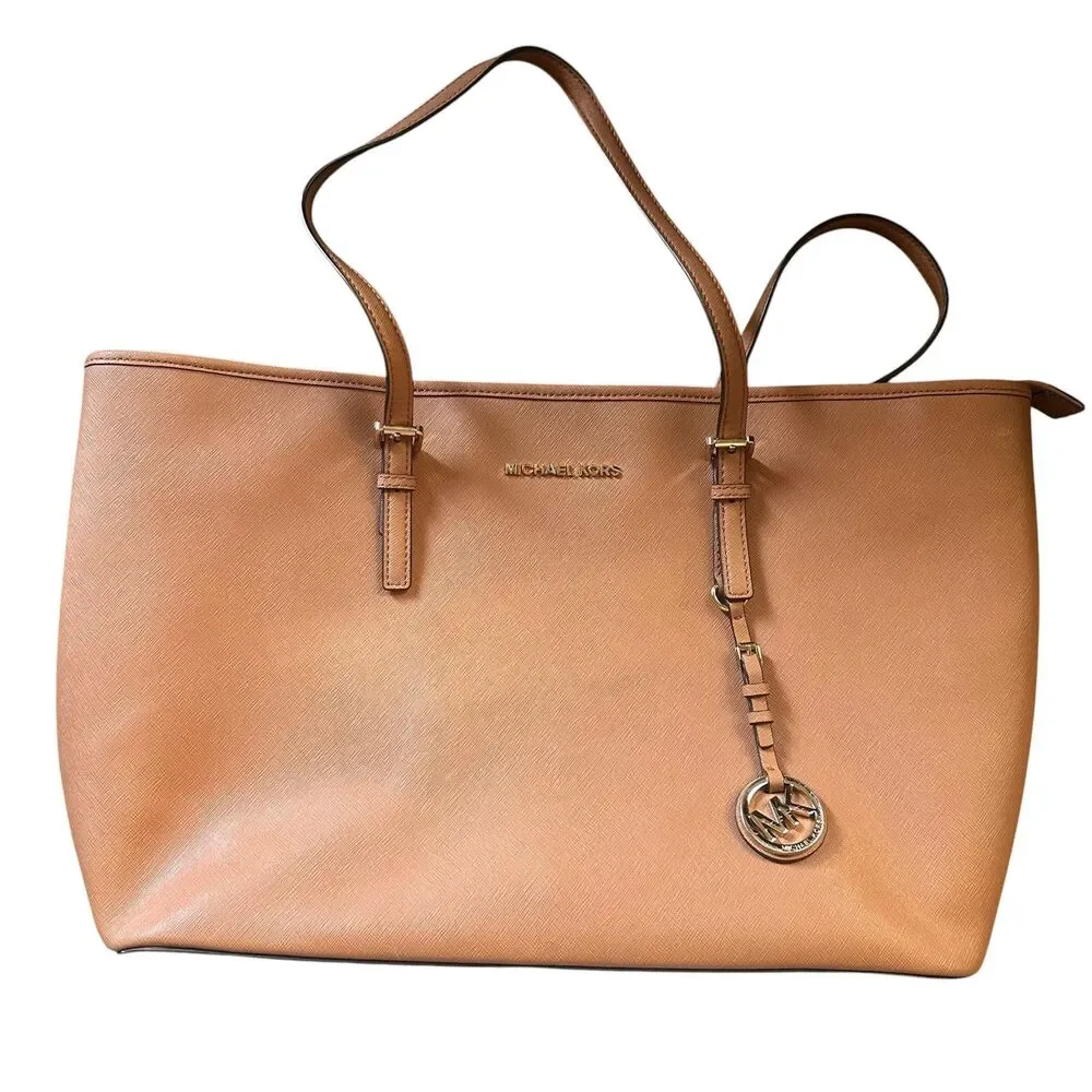 MICHAEL‎ KORS Quinn Shoulder Tote Bag Camel